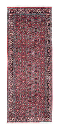 Alfombra de pasillo Alfombra persa - Bidjar - 193 x 76 cm - rojo