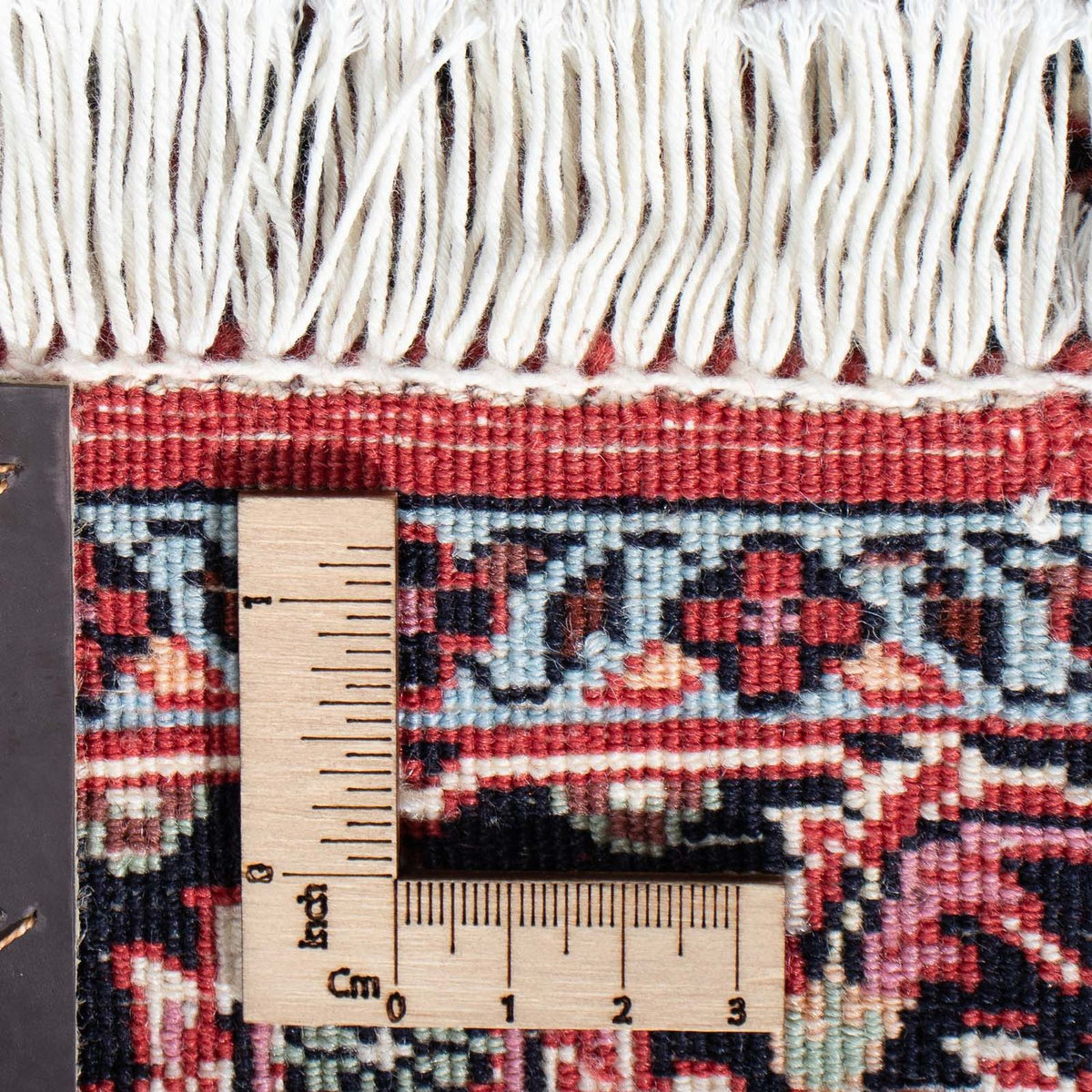 Alfombra de pasillo Alfombra persa - Bidjar - 193 x 76 cm - rojo