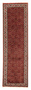 Alfombra de pasillo Alfombra persa - Bidjar - 296 x 82 cm - rojo oscuro