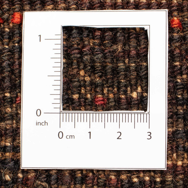 Alfombra persa - Nómada - 307 x 210 cm - rojo oscuro
