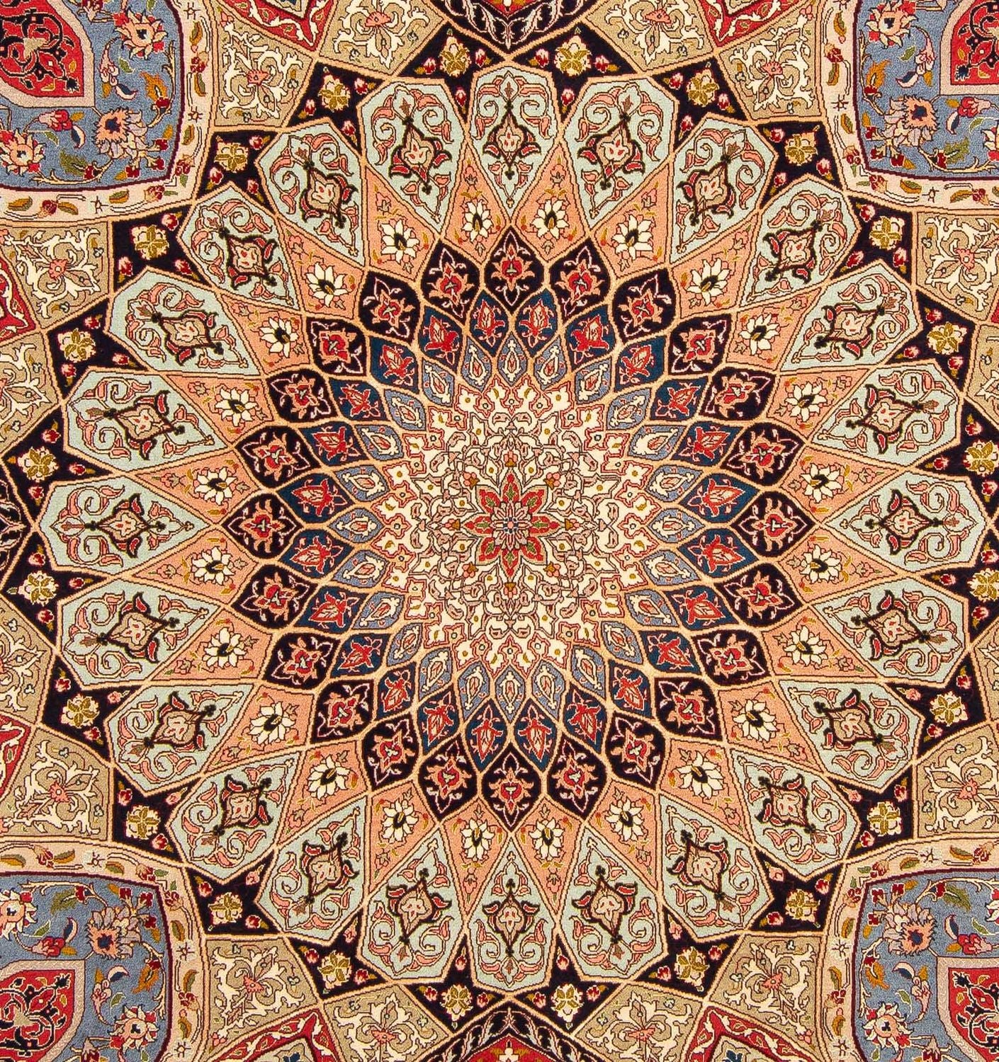 Alfombra Persa - Tabriz - Real - 250 x 204 cm - multicolor