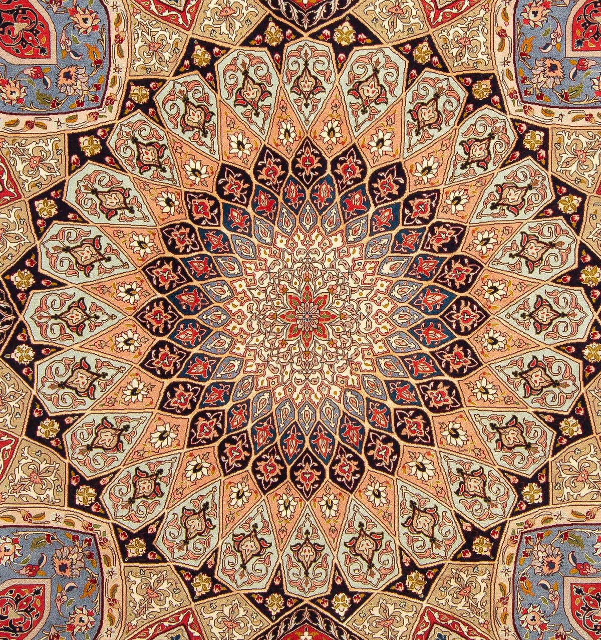 Alfombra Persa - Tabriz - Real - 250 x 204 cm - multicolor