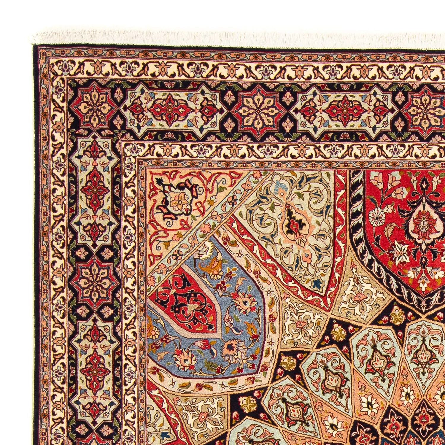Alfombra Persa - Tabriz - Real - 250 x 204 cm - multicolor