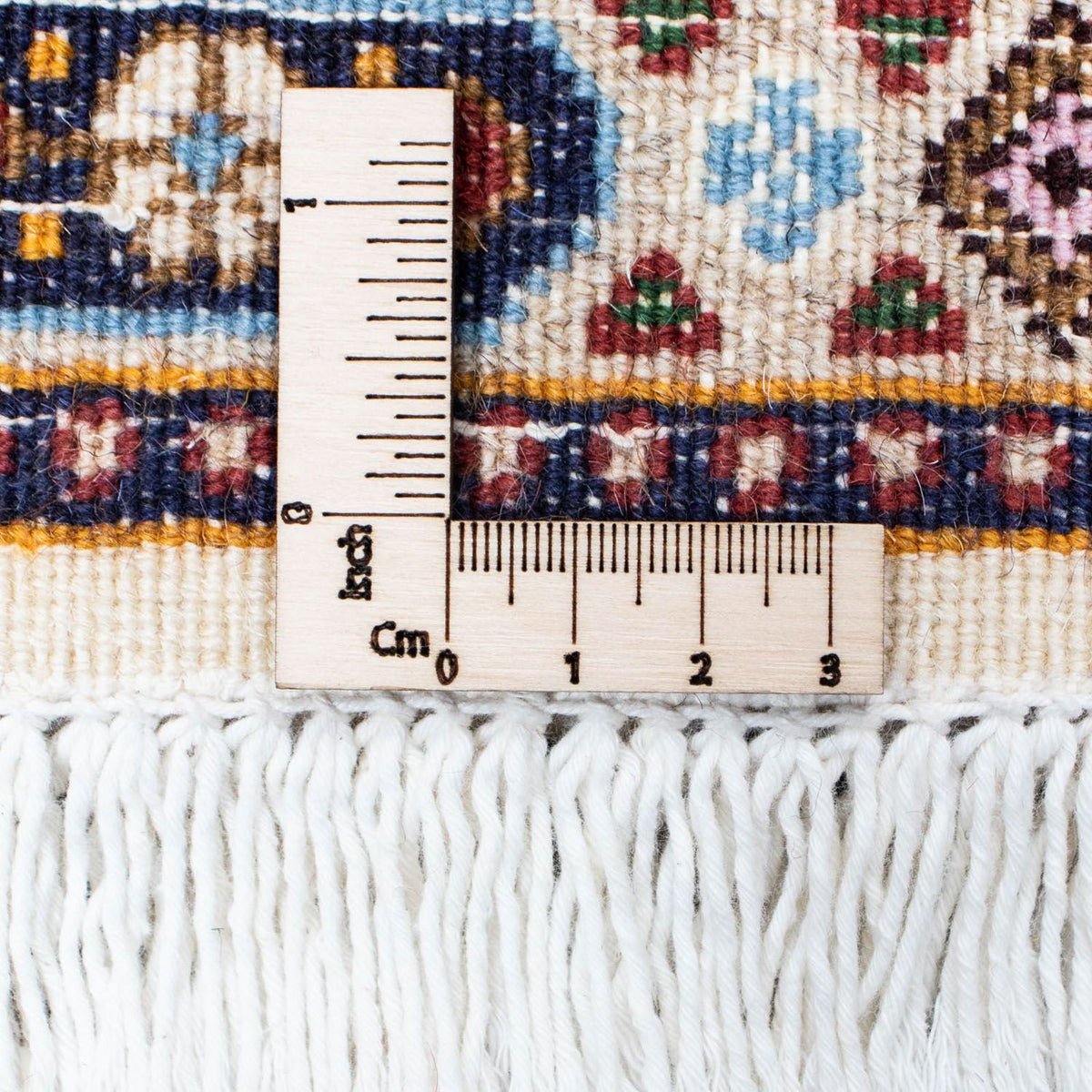 Alfombra de pasillo Alfombra persa - Clásica - 244 x 80 cm - beige