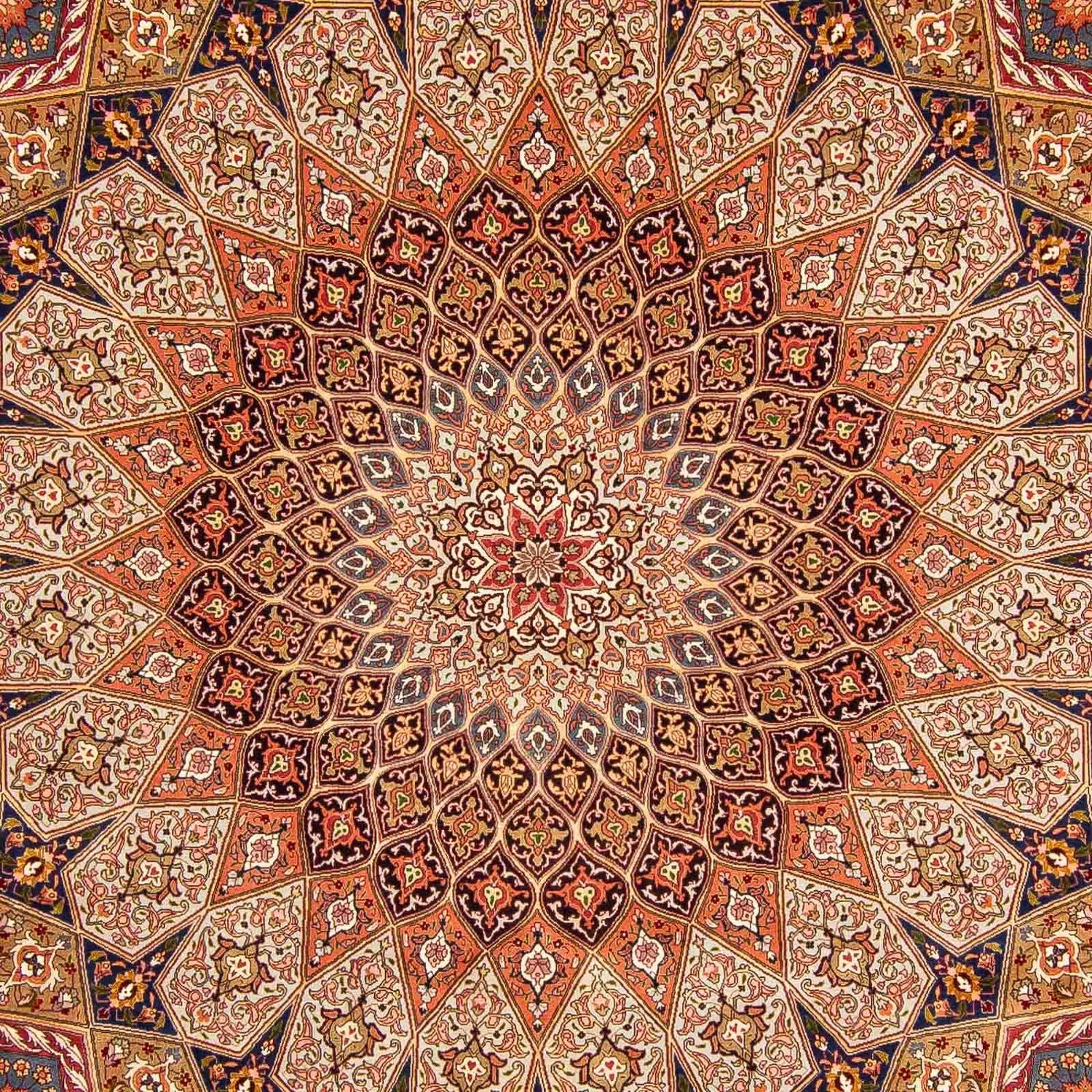 Alfombra Persa - Tabriz - Real - 408 x 300 cm - multicolor