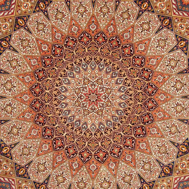 Alfombra Persa - Tabriz - Real - 408 x 300 cm - multicolor