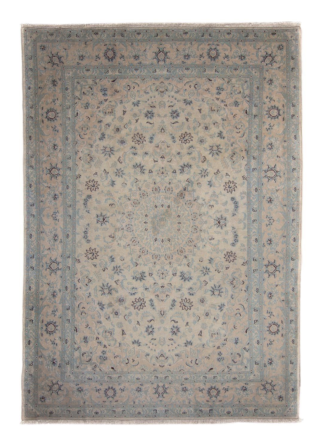 Alfombra persa - Nain - 350 x 248 cm - marrón claro