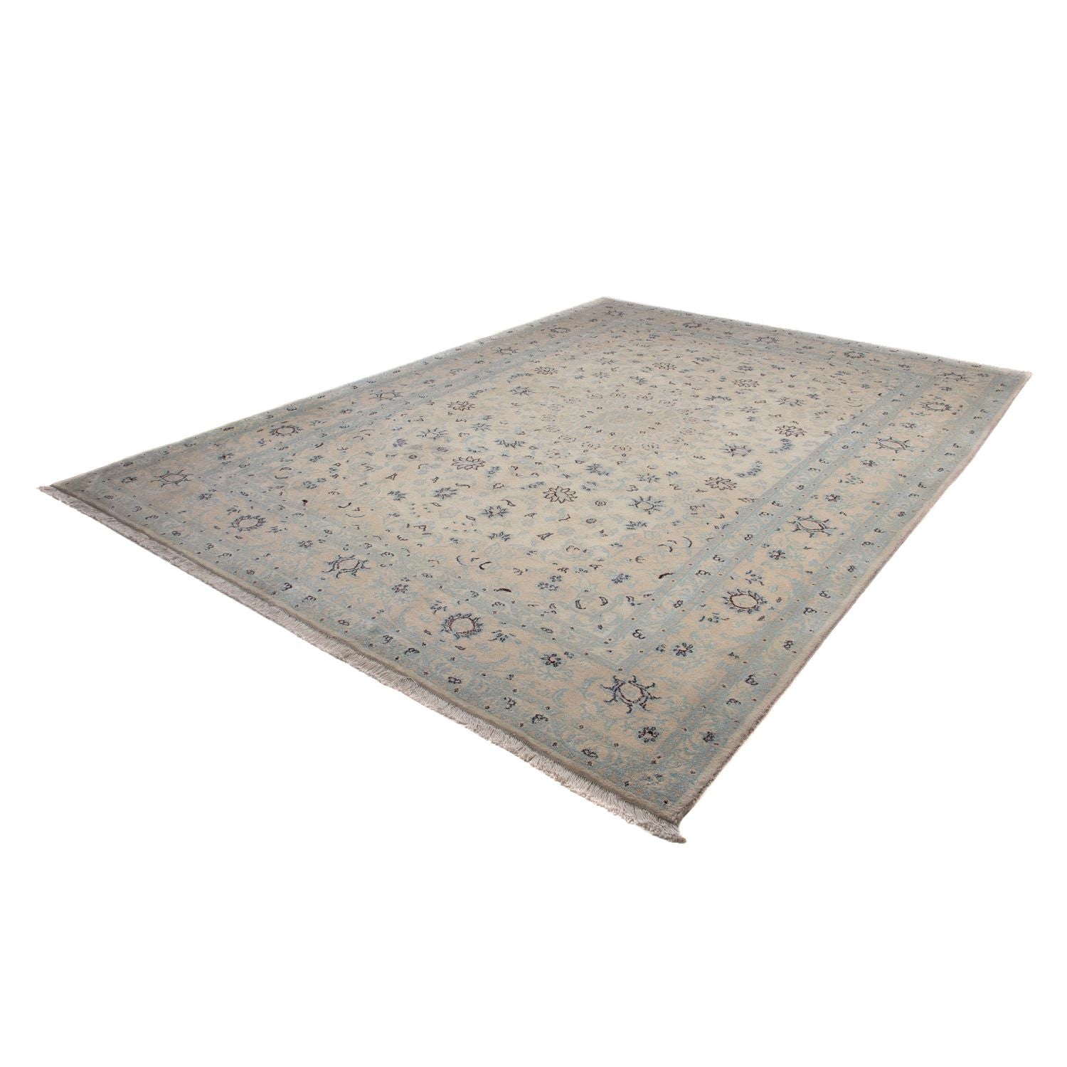 Alfombra persa - Nain - 350 x 248 cm - marrón claro