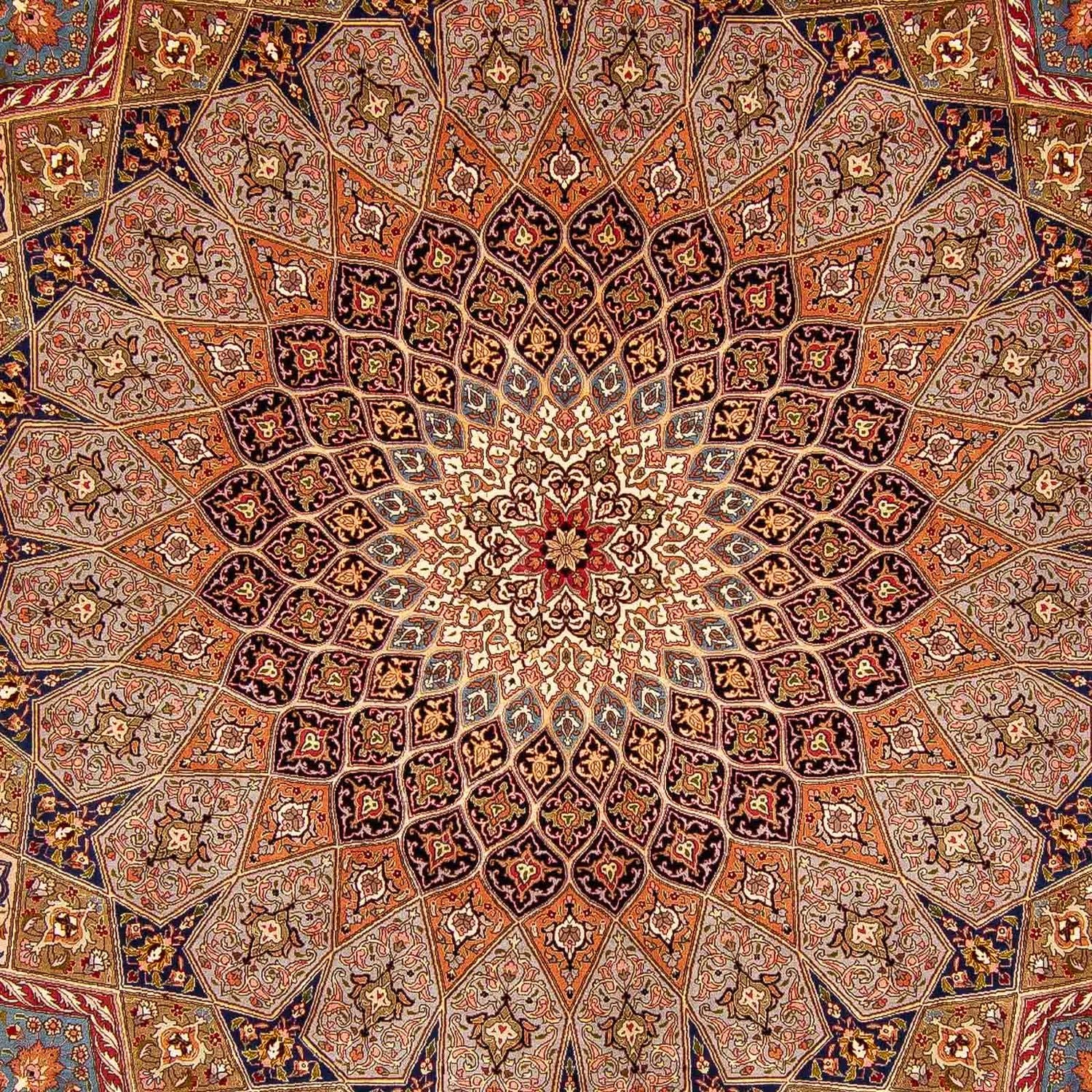 Alfombra Persa - Tabriz - Real - 400 x 298 cm - multicolor