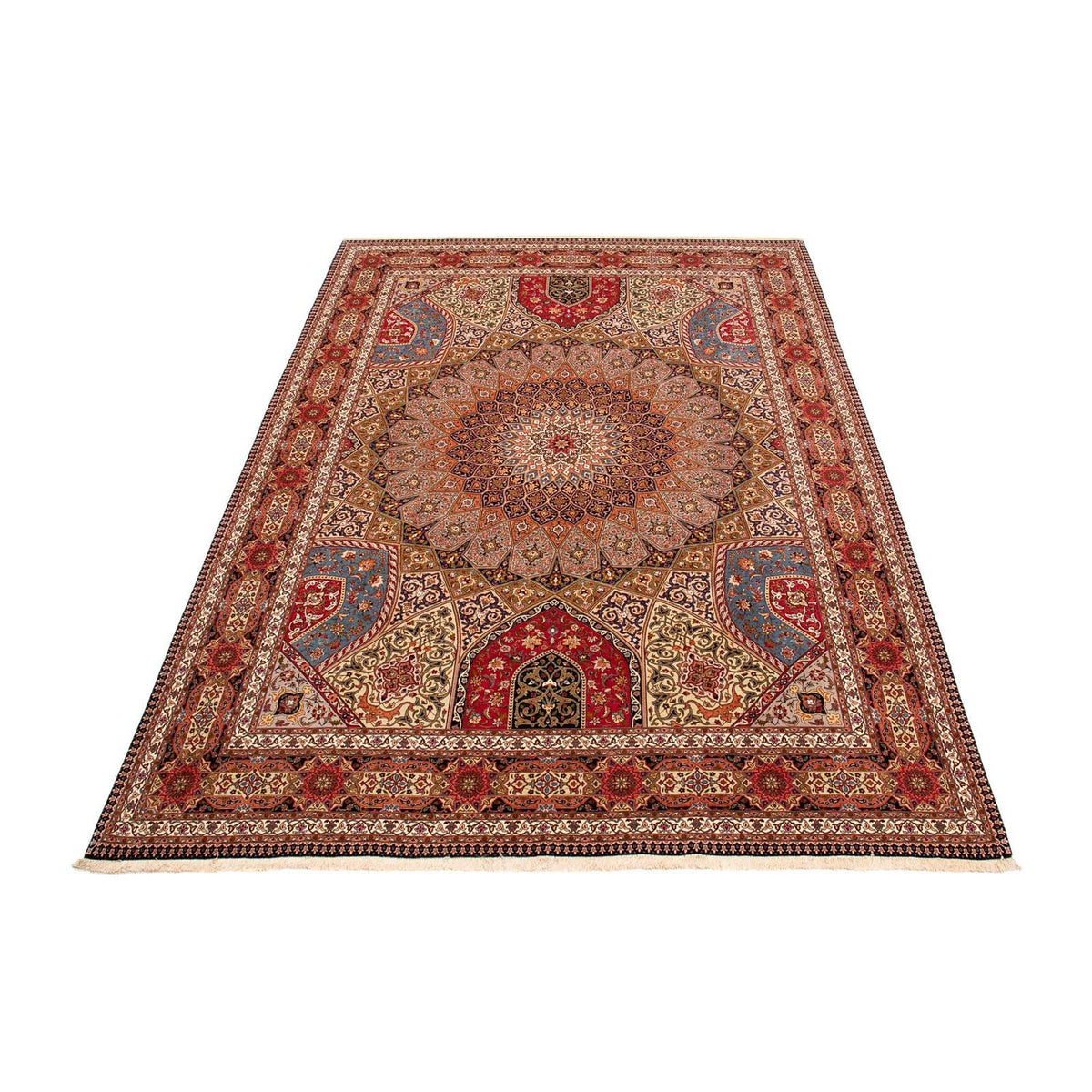 Alfombra Persa - Tabriz - Real - 400 x 298 cm - multicolor