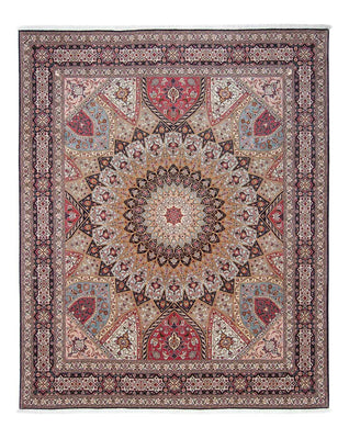 Alfombra Persa - Tabriz - Real - 303 x 254 cm - multicolor