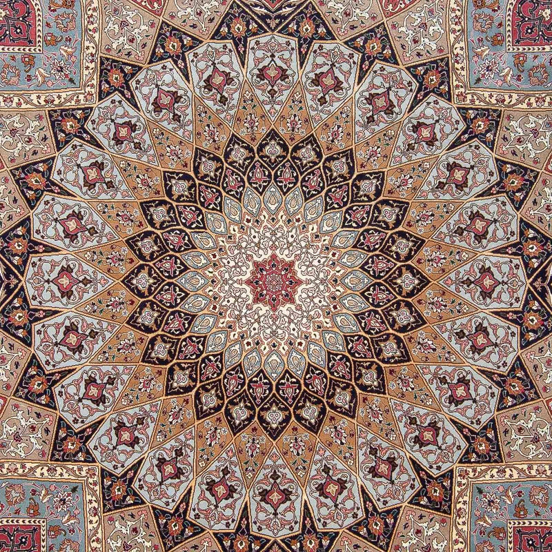 Alfombra Persa - Tabriz - Real - 303 x 254 cm - multicolor