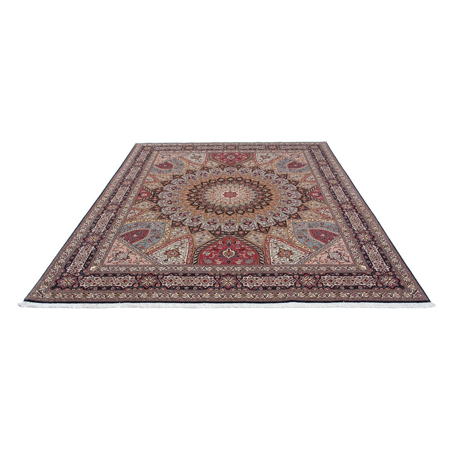 Alfombra Persa - Tabriz - Real - 303 x 254 cm - multicolor