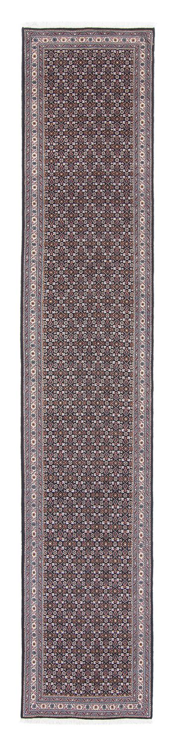 Alfombra de pasillo Alfombra persa - Tabriz - 391 x 70 cm - gris