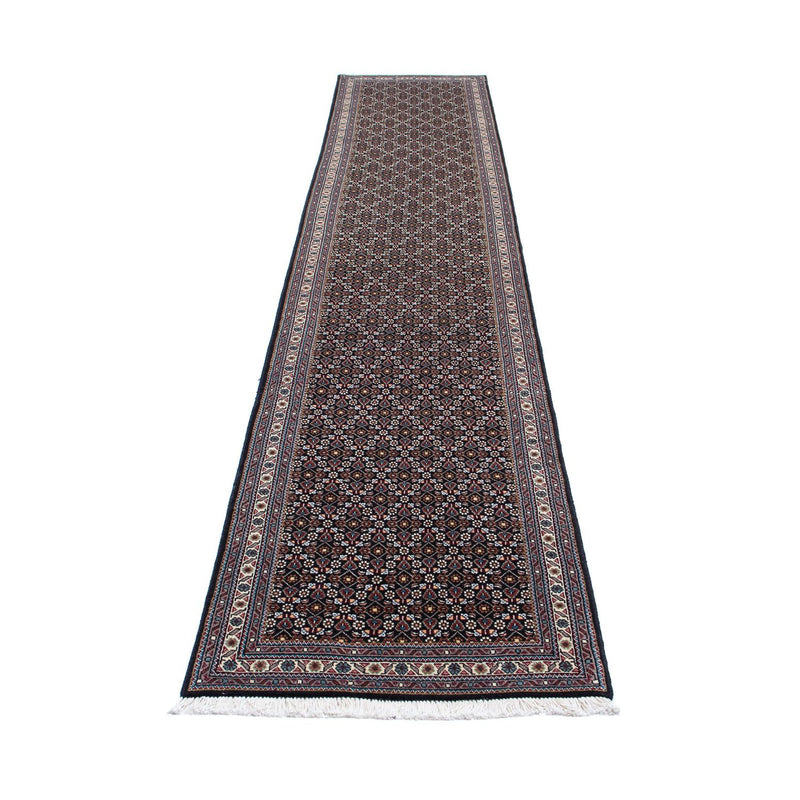 Alfombra de pasillo Alfombra persa - Tabriz - 391 x 70 cm - gris