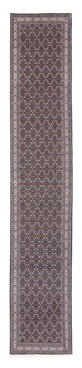 Alfombra de pasillo Alfombra persa - Tabriz - 391 x 68 cm - gris