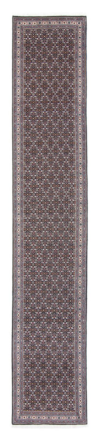 Alfombra de pasillo Alfombra persa - Tabriz - 391 x 68 cm - gris