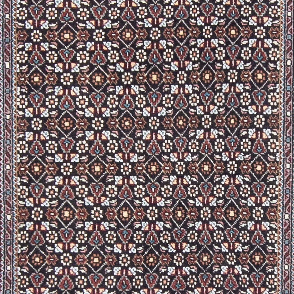 Alfombra de pasillo Alfombra persa - Tabriz - 391 x 68 cm - gris