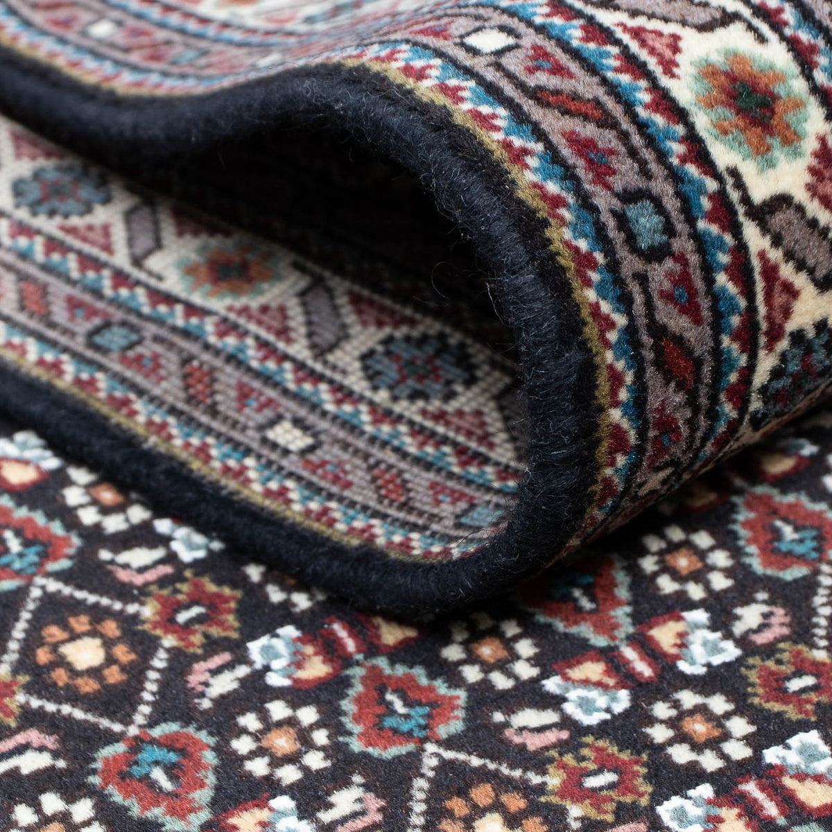 Alfombra de pasillo Alfombra persa - Tabriz - 391 x 68 cm - gris