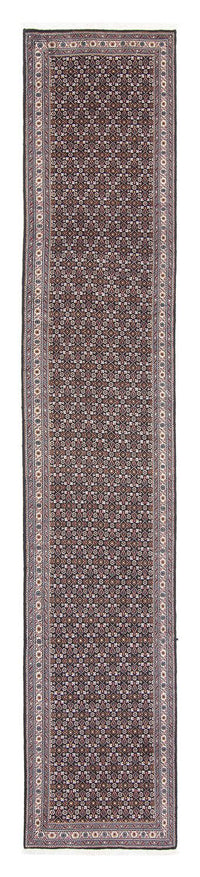 Alfombra de pasillo Alfombra persa - Tabriz - 392 x 67 cm - gris