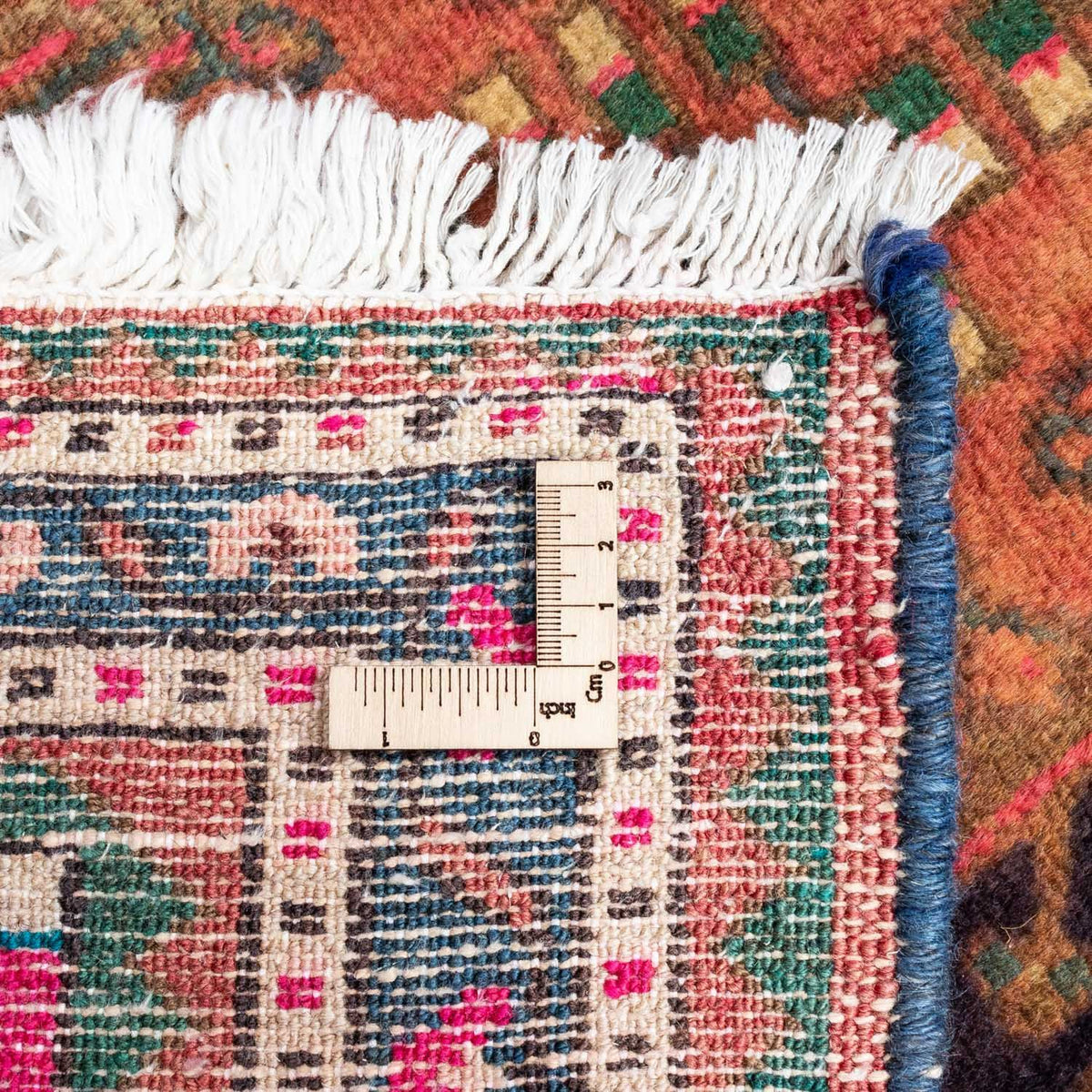 Alfombra persa - Nómada - 130 x 90 cm - rojo claro