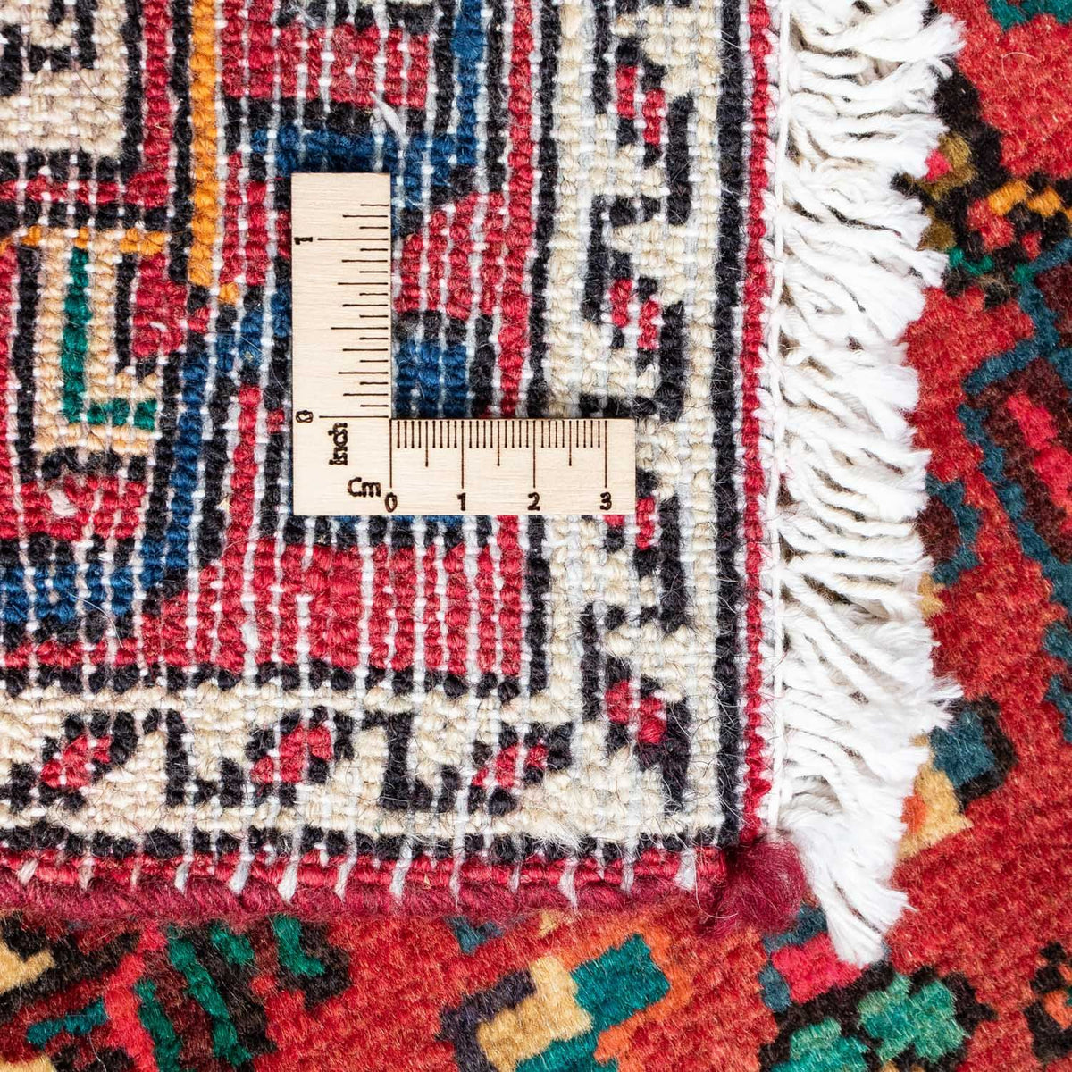 Alfombra persa - Nómada - 125 x 88 cm - rojo