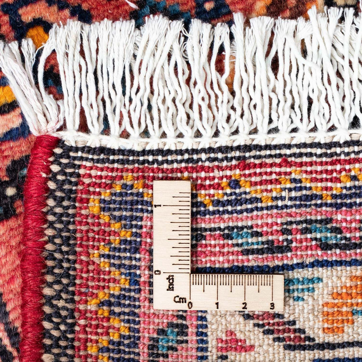 Alfombra persa - Nómada - 128 x 80 cm - rojo claro