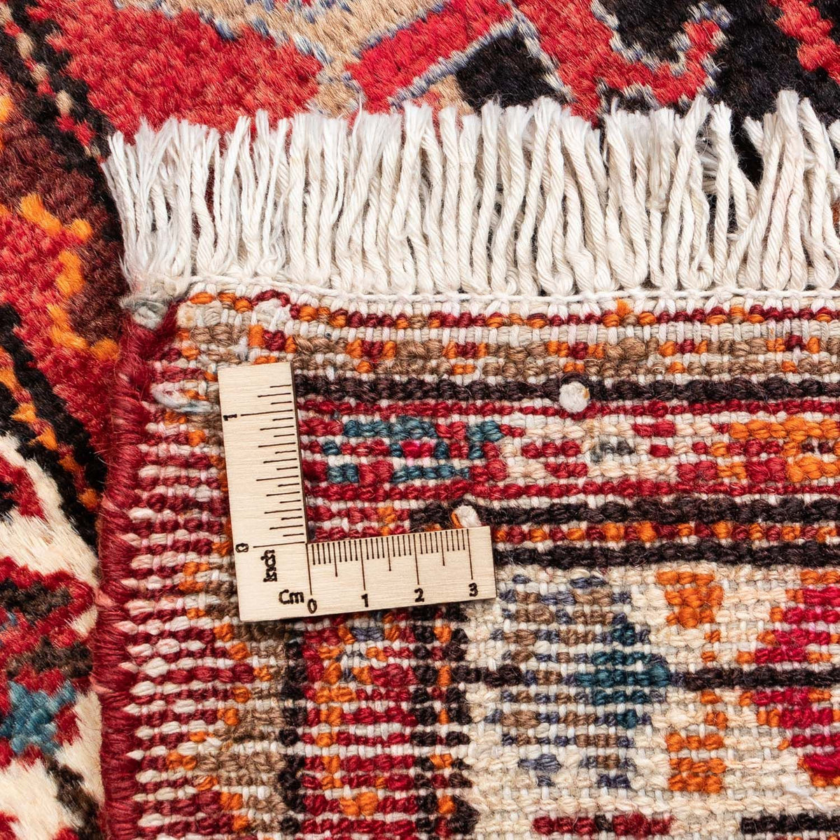 Alfombra persa - Nómada - 145 x 89 cm - rojo claro