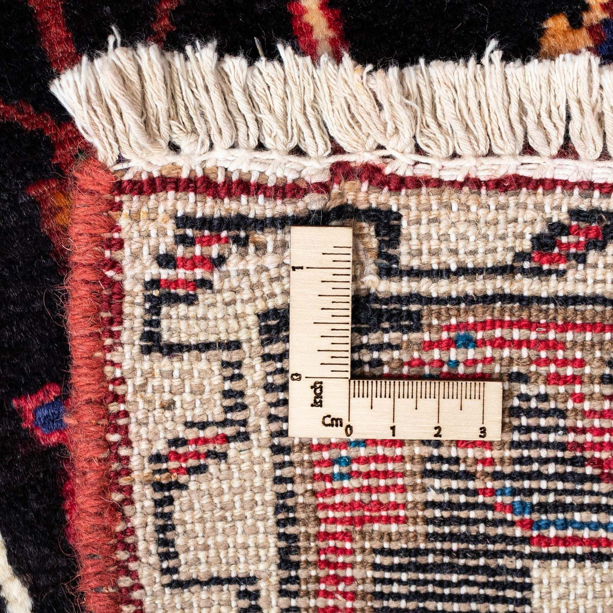 Alfombra persa - Nómada - 145 x 80 cm - azul oscuro