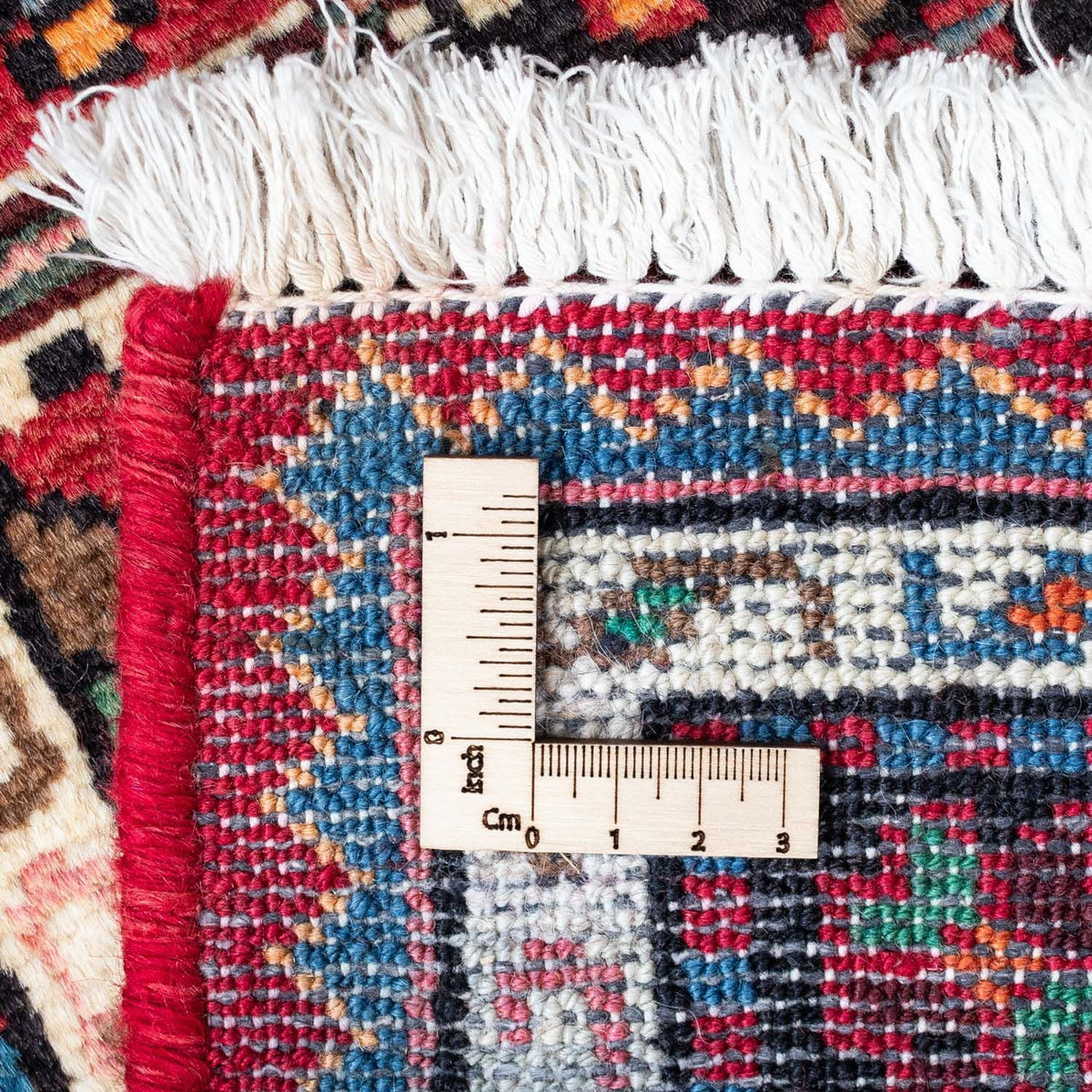 Alfombra persa - Nómada - 127 x 79 cm - rojo claro