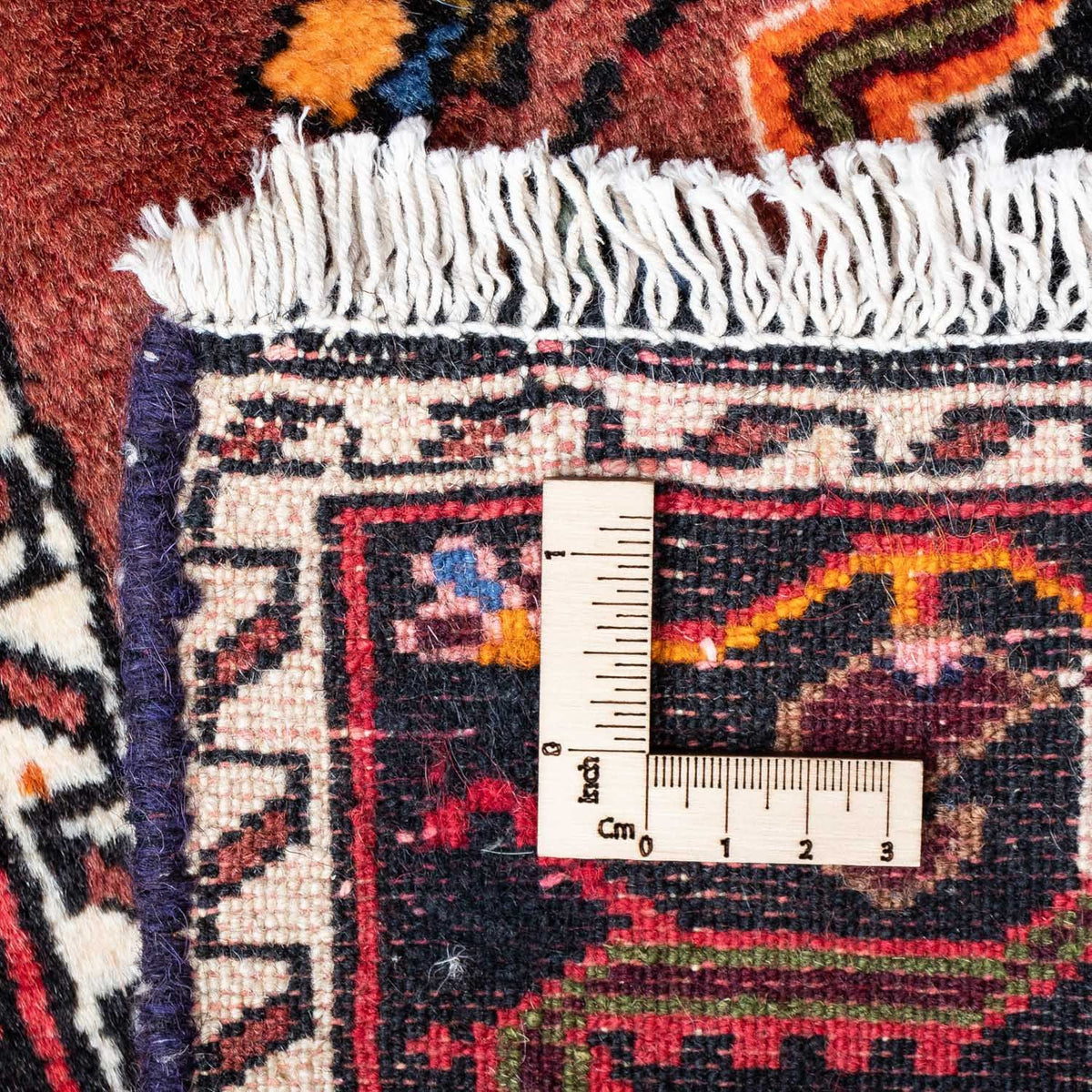 Alfombra persa - Nómada - 125 x 79 cm - azul oscuro