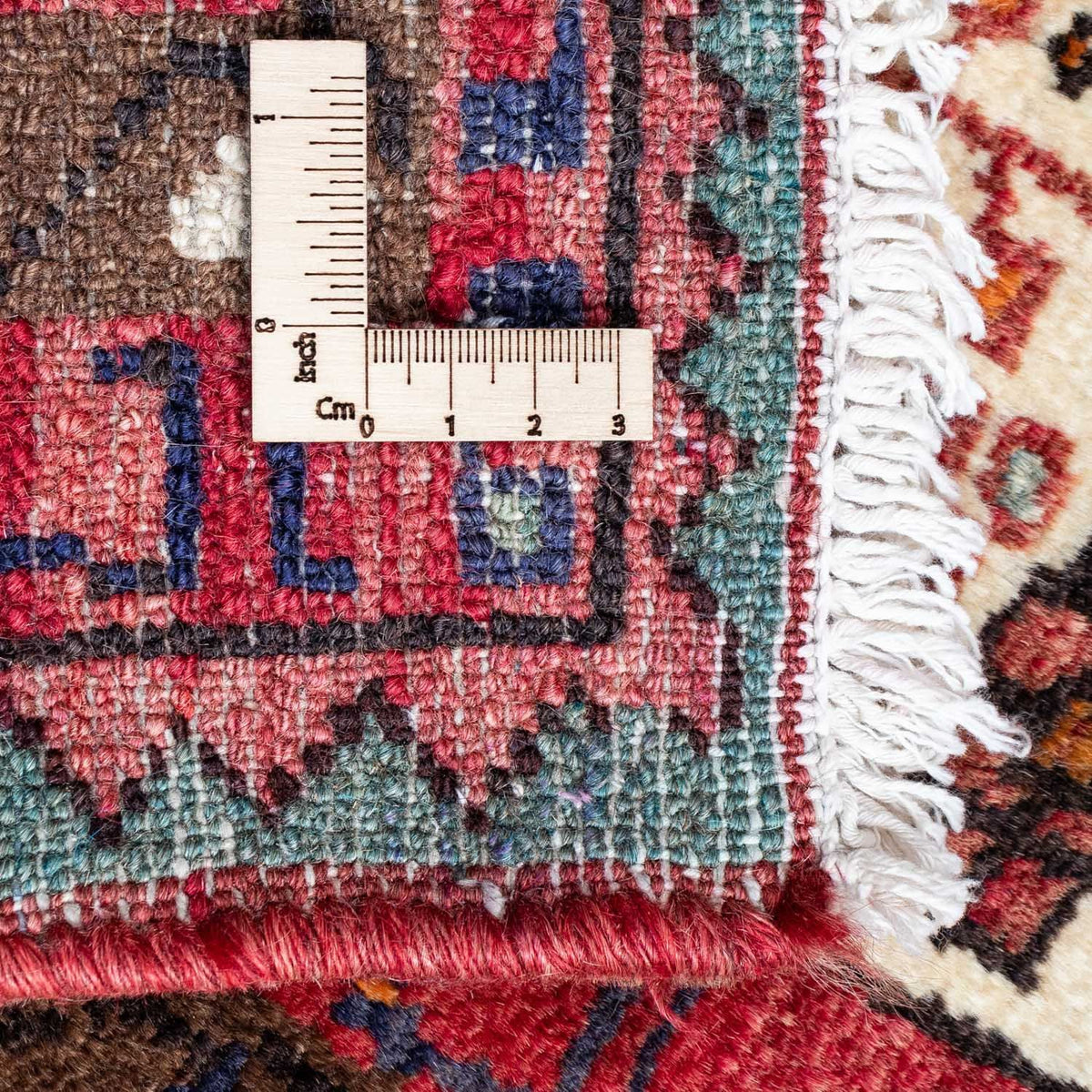 Alfombra persa - Nómada - 118 x 85 cm - beige