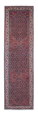 Alfombra de pasillo Alfombra persa - Bidjar - 279 x 73 cm - rojo claro
