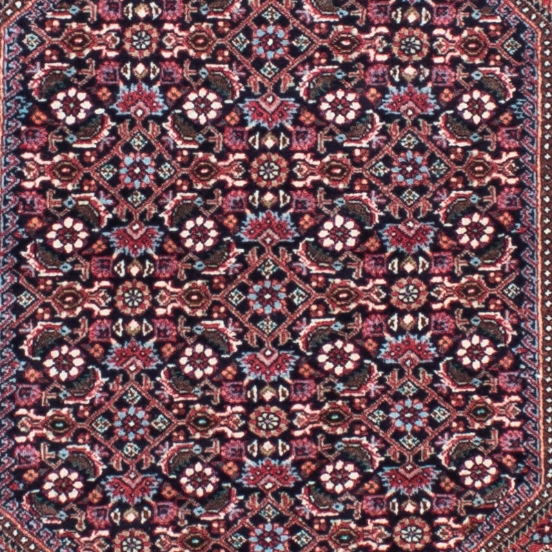 Alfombra de pasillo Alfombra persa - Bidjar - 279 x 73 cm - rojo claro
