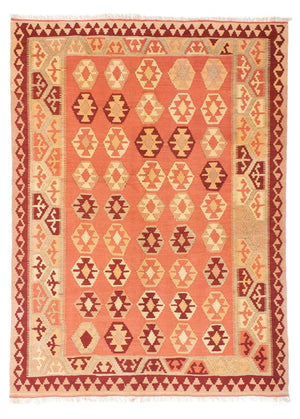 Alfombra Kelim - Oriental - 210 x 154 cm - naranja