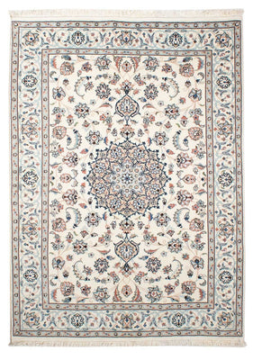 Alfombra Persa - Nain - Real - 197 x 137 cm - beige
