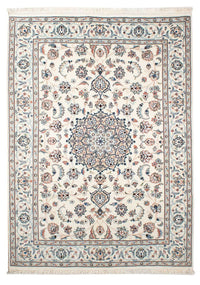 Alfombra Persa - Nain - Real - 197 x 137 cm - beige