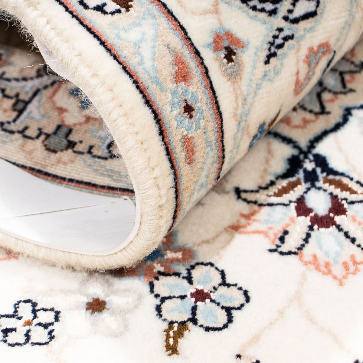 Alfombra Persa - Nain - Real - 197 x 137 cm - beige