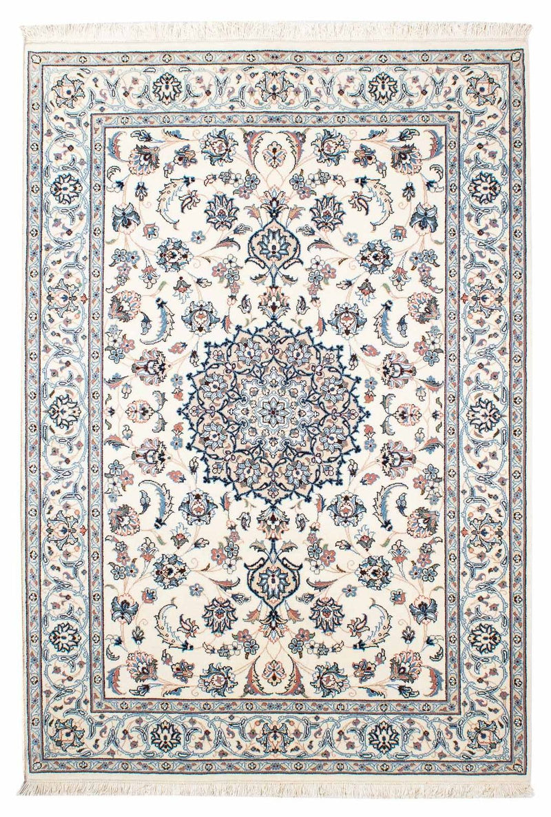 Alfombra Persa - Nain - Real - 203 x 138 cm - beige