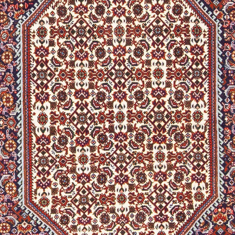 Alfombra persa - Bidjar - 164 x 110 cm - rojo
