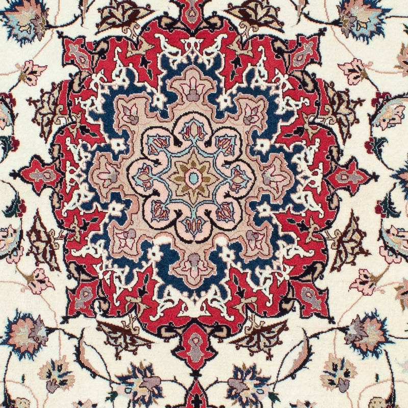 Alfombra Persa - Tabriz - Real - 212 x 154 cm - beige