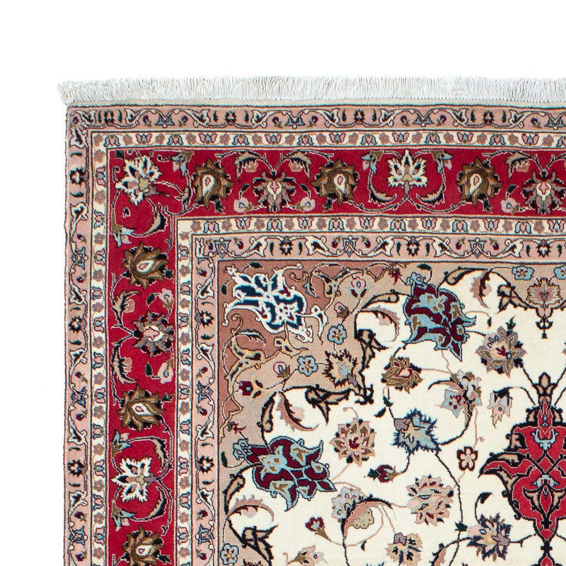 Alfombra Persa - Tabriz - Real - 212 x 154 cm - beige