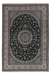 Alfombra persa - Ghom - 352 x 241 cm - negro