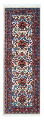 Alfombra de pasillo Alfombra persa - Ghom - 160 x 49 cm - beige