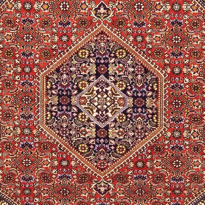 Alfombra persa - Bidjar - 154 x 106 cm - rojo