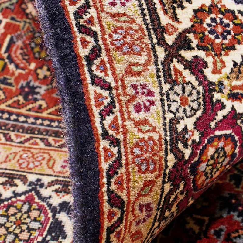 Alfombra persa - Bidjar - 154 x 106 cm - rojo