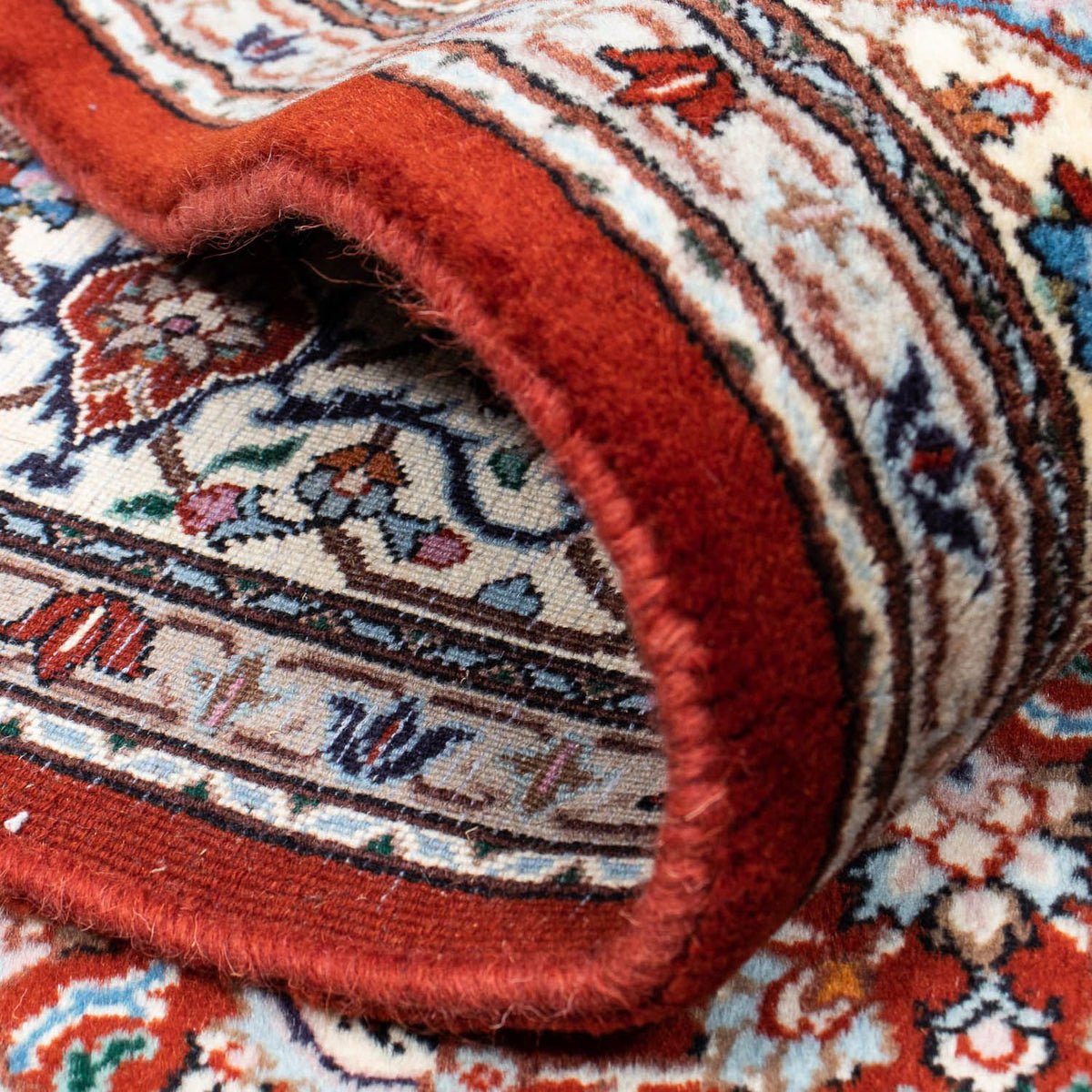 Alfombra persa - Clásica - 237 x 136 cm - rojo oscuro