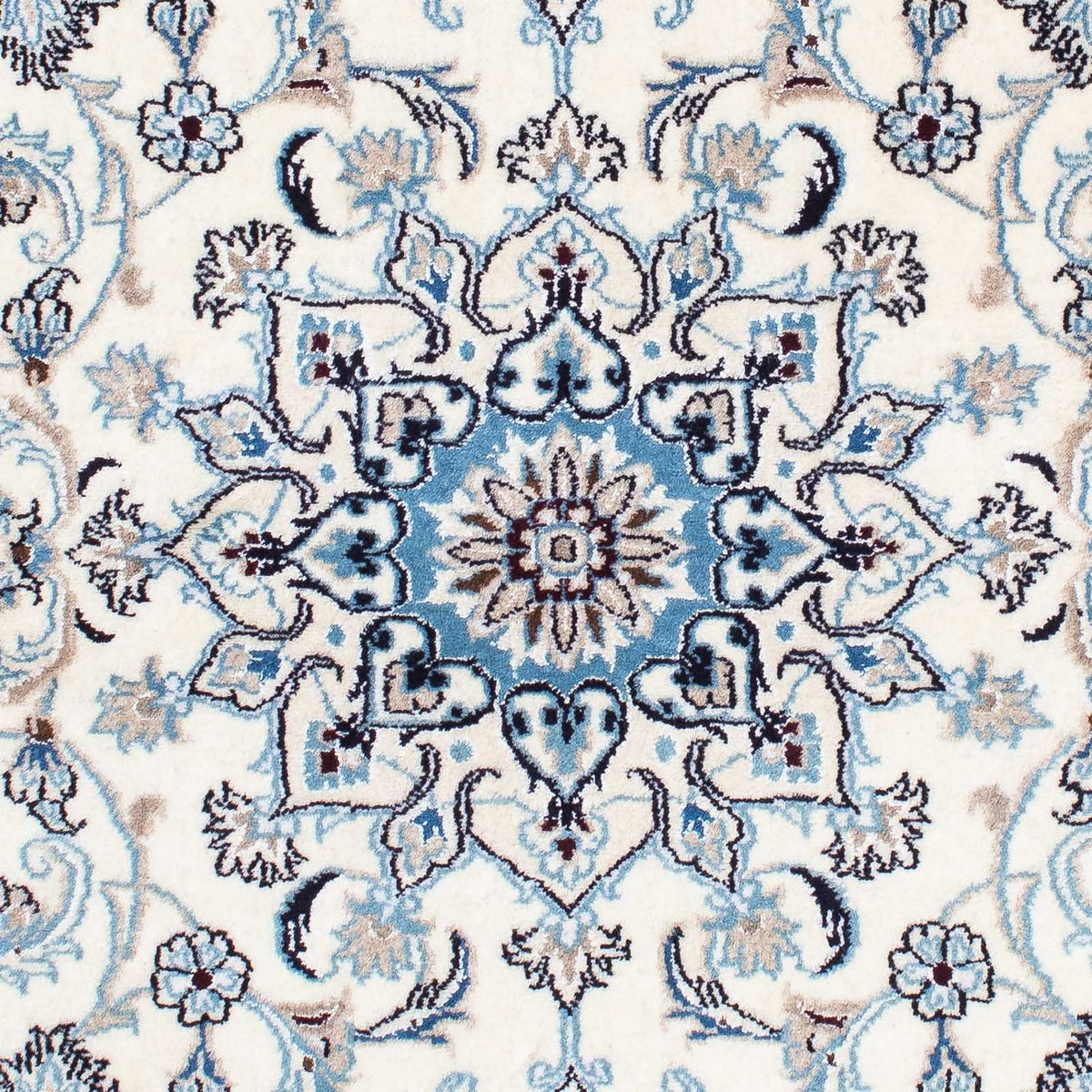 Alfombra Persa - Nain - Real - 195 x 124 cm - beige