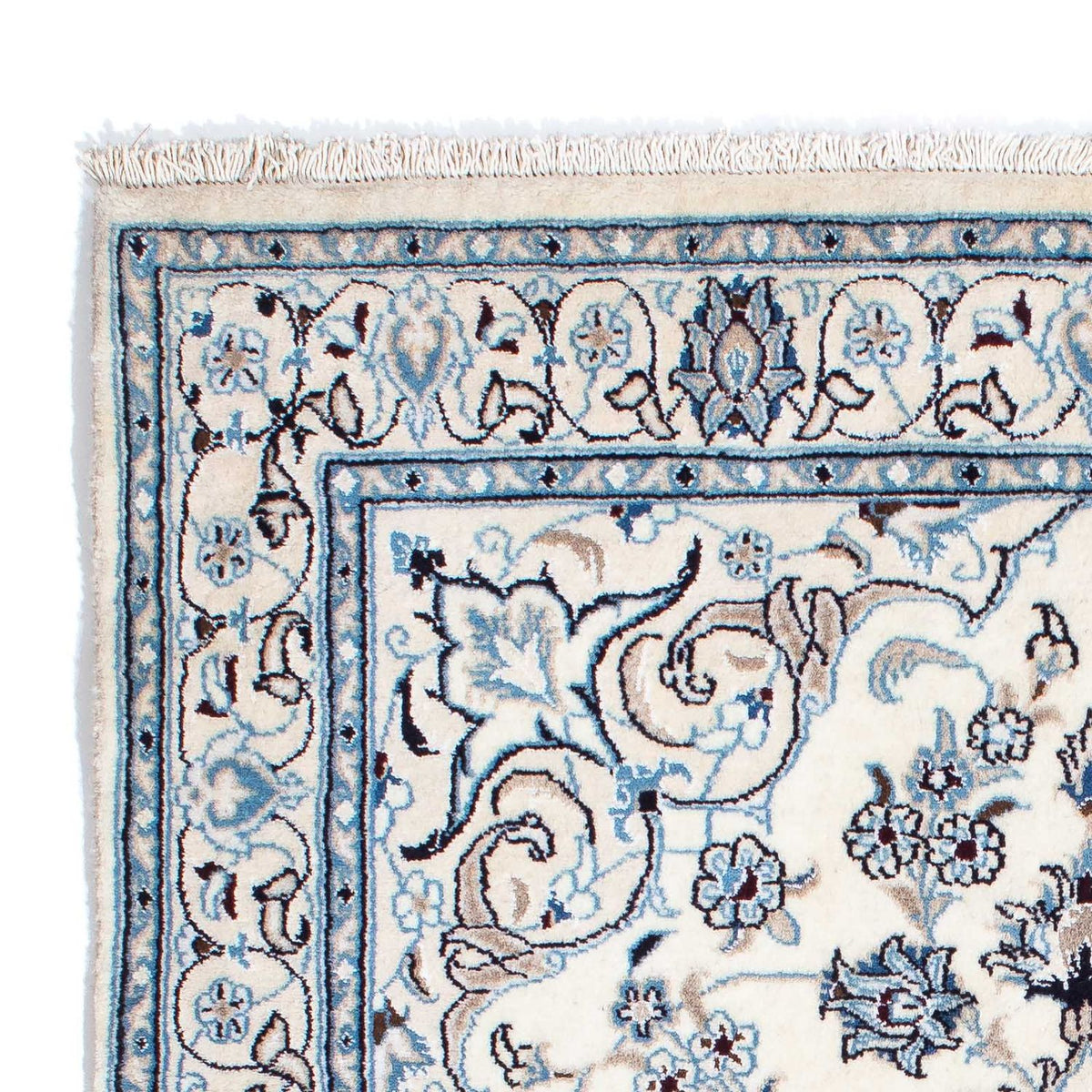 Alfombra Persa - Nain - Real - 195 x 124 cm - beige