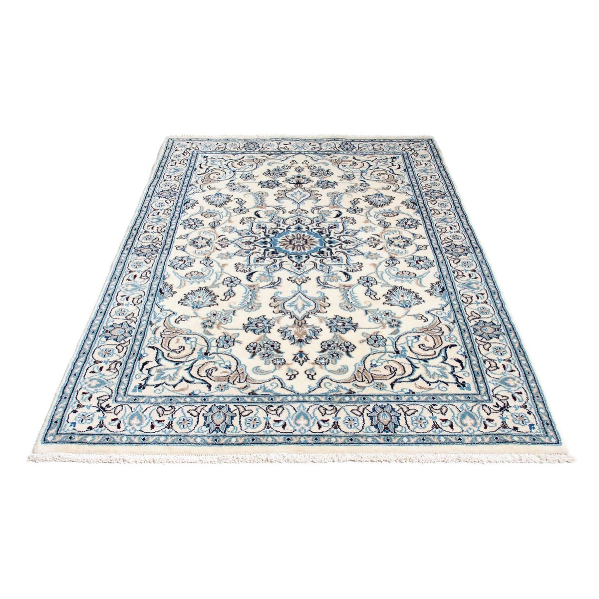 Alfombra Persa - Nain - Real - 195 x 124 cm - beige
